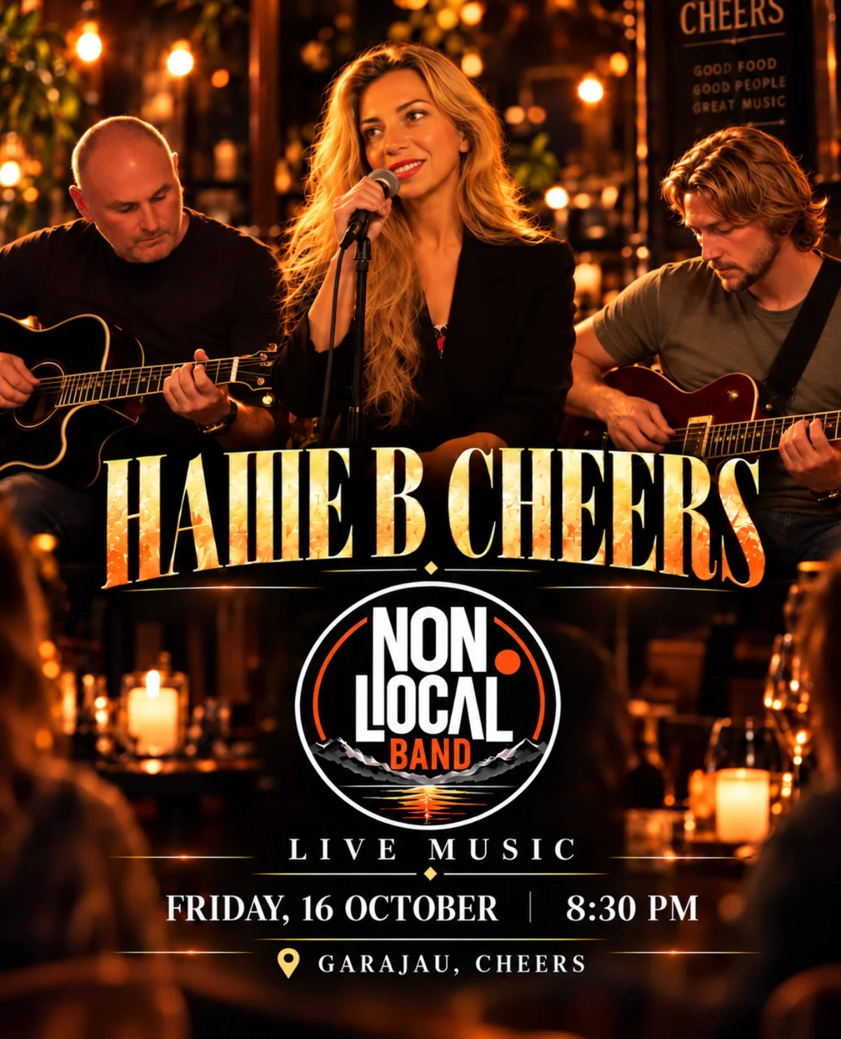 Acoustic Night at Cheers | Live Music & Timeless Hits