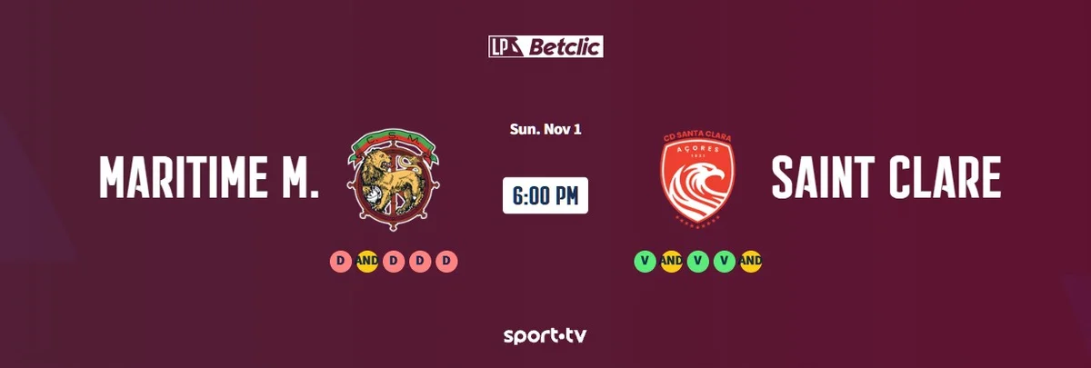 Marítimo vs Santa Clara