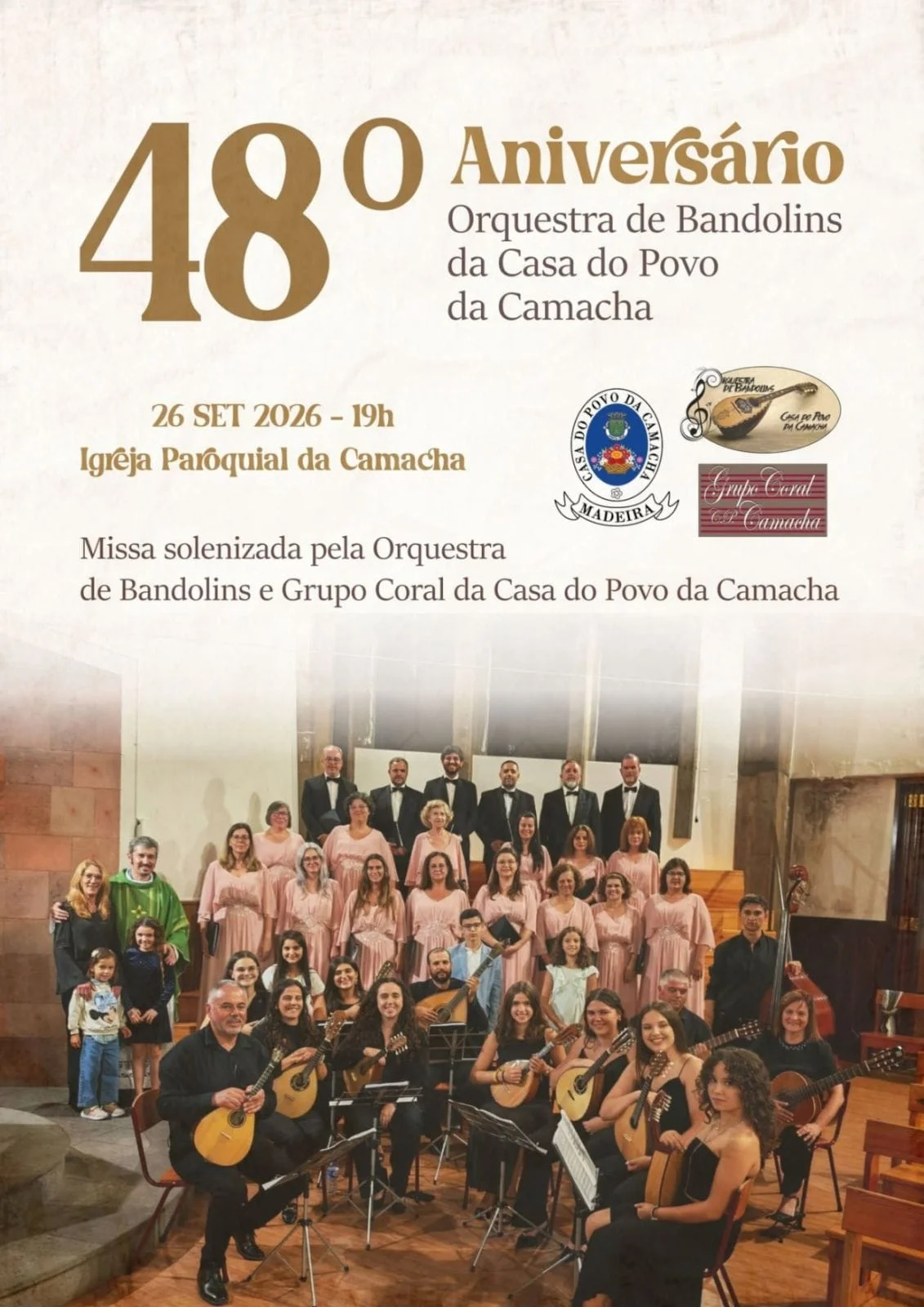 48th Anniversary of the Casa do Povo da Camacha Mandolin Orchestra