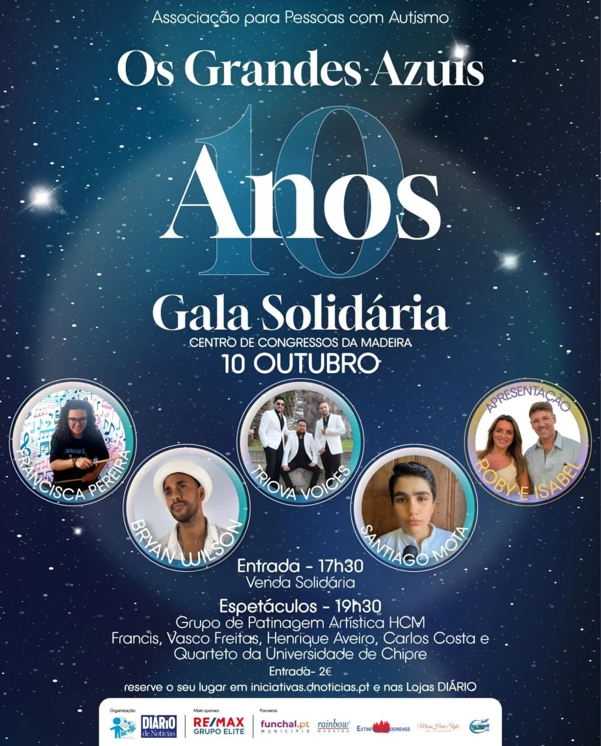 Os Grandes Azuis 10th year anniversary