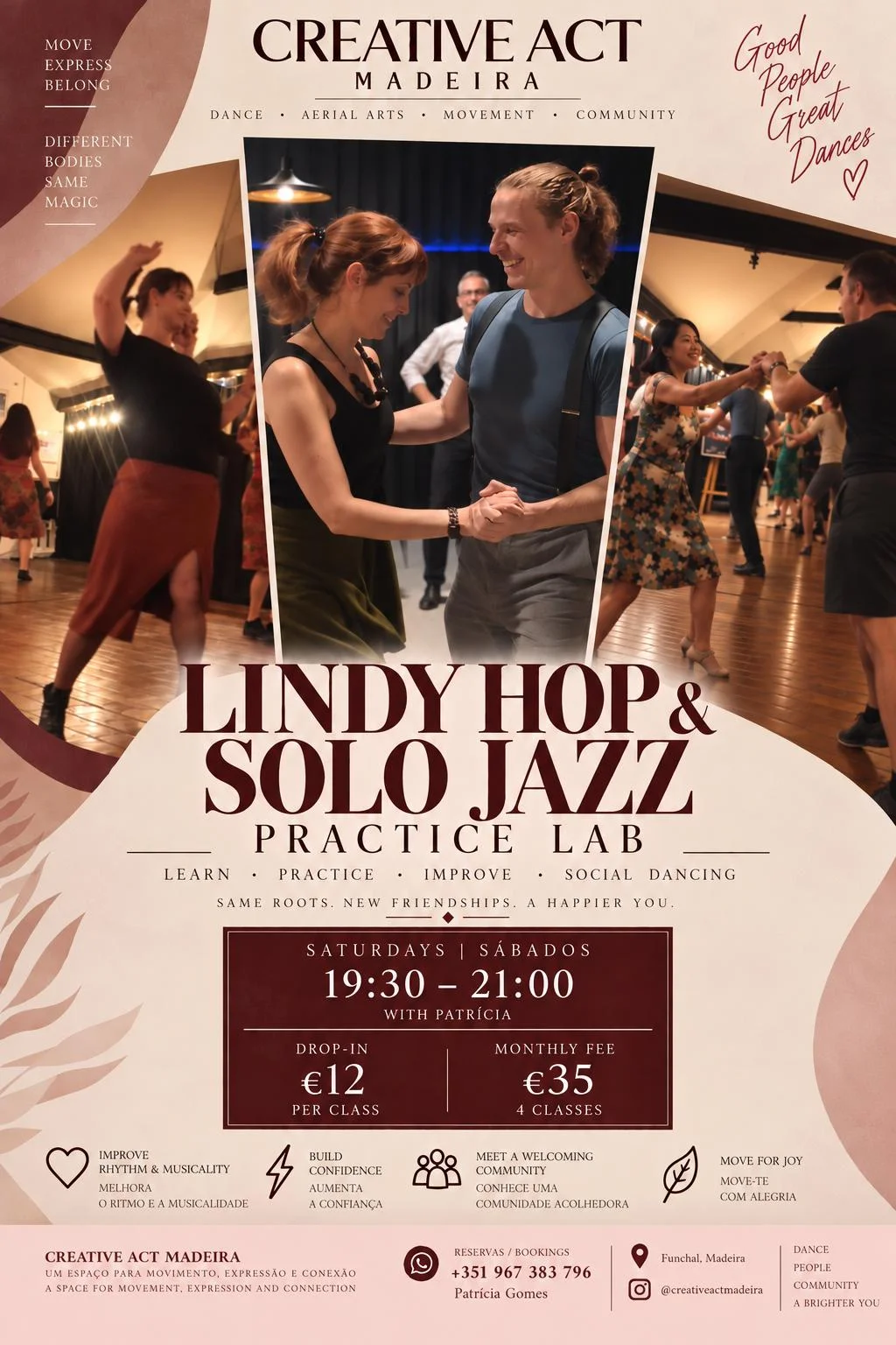 LINDY HOP & SOLO JAZZ PRACTICE LAB