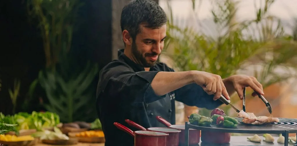 Fire Pit Saccharum Special Edition, Chef Carlo Fernando