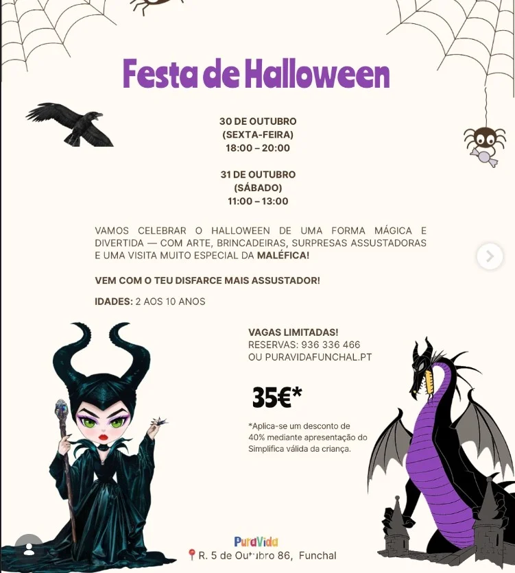 Halloween Party with Maleficent