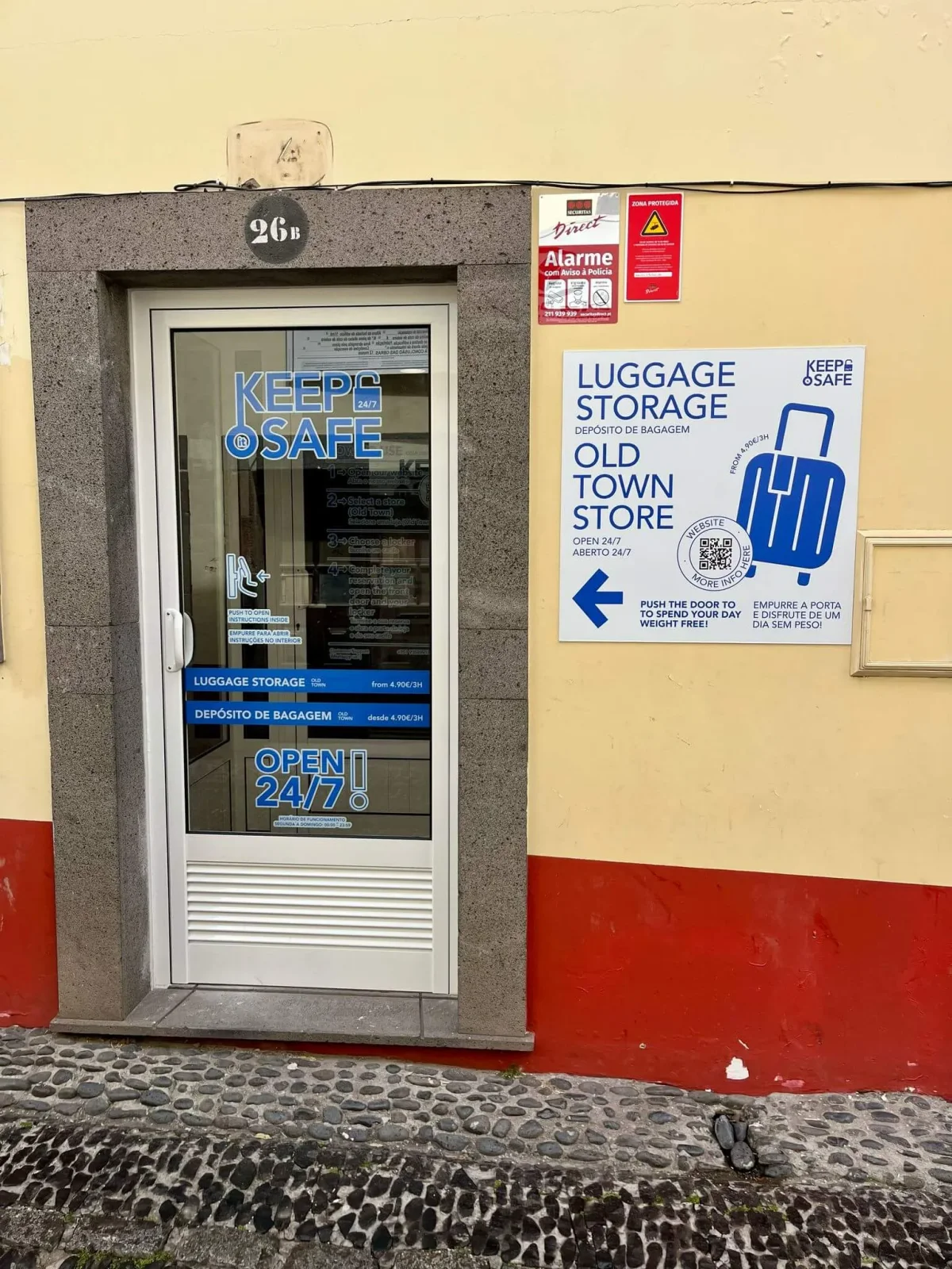 10 % Rabatt auf Gepäckaufbewahrung